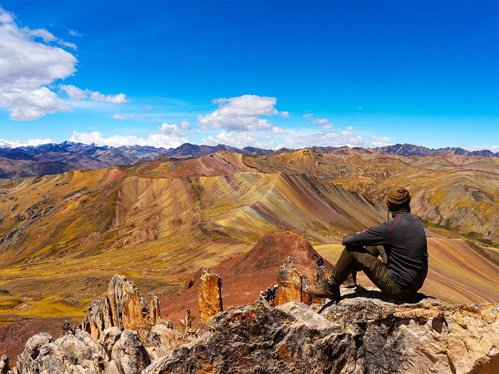 Regenbogenberg in Peru