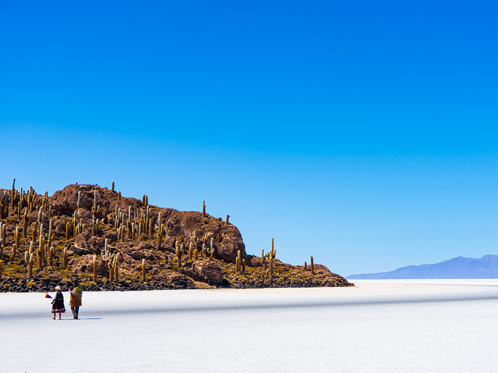 Salar de Uyuni, Bolivien